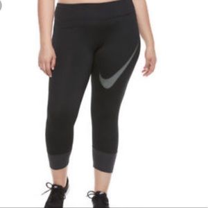 Nike + cropped training leggings